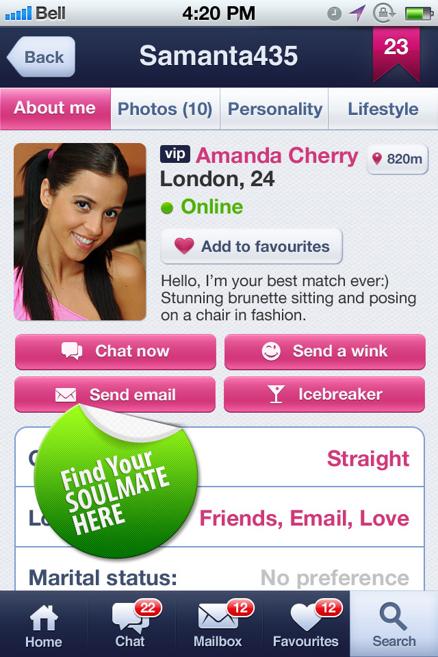 iPhone Screenshot 1